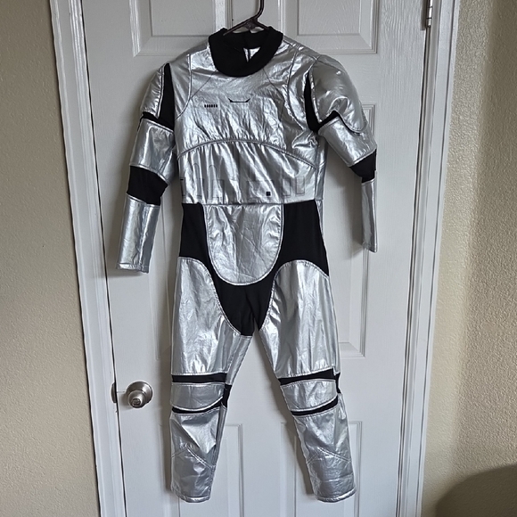 Disney Silver and Black Superhero Costume - Picture 1 of 6